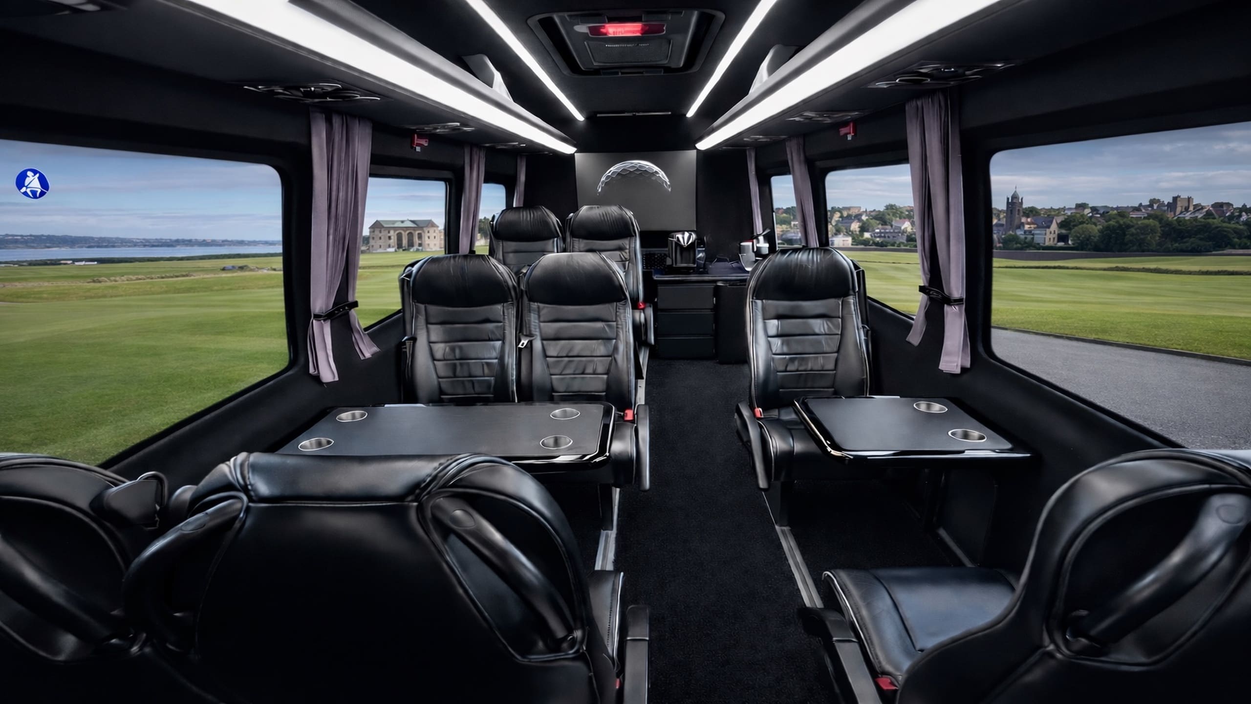 Luxury chauffeur fleet vehicle